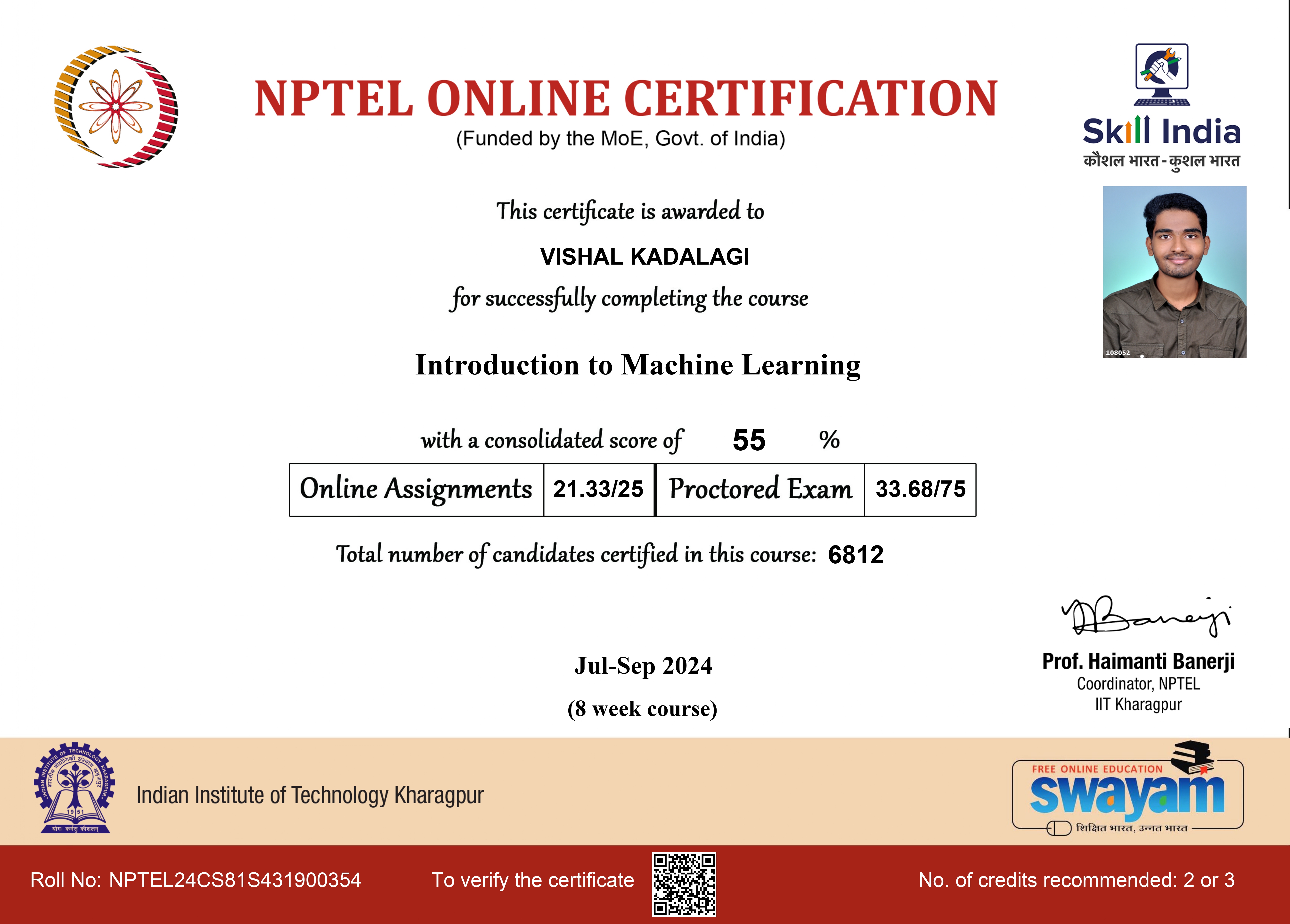 Introduction to Machine Learning